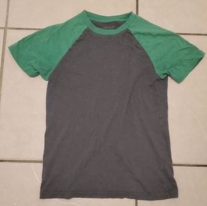 Green and grey t shirt